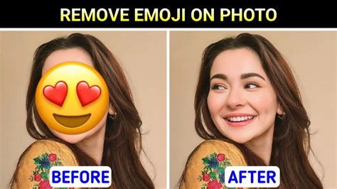 How To Remove Emoji From Photo Face Sa Emoji Kaise Hataye Remove