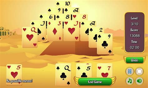 🕹️ Play Pyramid Card Game: Free Online Freecell Pyramid Solitaire Video ...