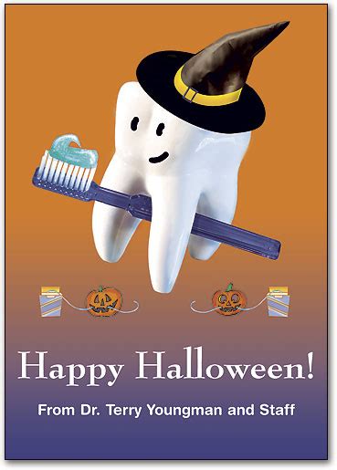 Dental Halloween Recall Postcards Smartpractice Dental