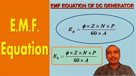 What Is Emf Equation Of Dc Generator What Is Back Emf Equation Of Dc