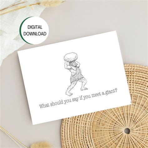 Printable Dad Joke Card, Giant, Dad Jokes, Card for Her, Card for Him ...