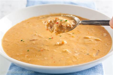 She Crab Soup {South Carolina Crab Bisque} - What A Girl Eats