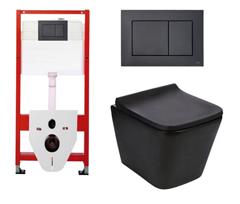 Комплект 3 в 1 инсталляция Tece Now 9400414 + Подвесной унитаз ...