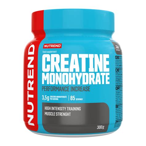 Creatine Monohydrate 300 G No Flavour Creatine Nutrendeu