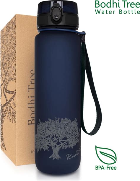 Bodhi Tree Drinkfles 1 Liter Waterfles BPA Vrij Sportfles