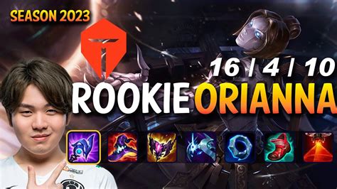 Tes Rookie Orianna Vs Zoe Mid Patch Kr Ranked Youtube