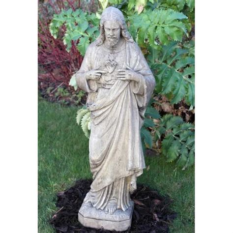 Jesus Christ Stone Garden Statue