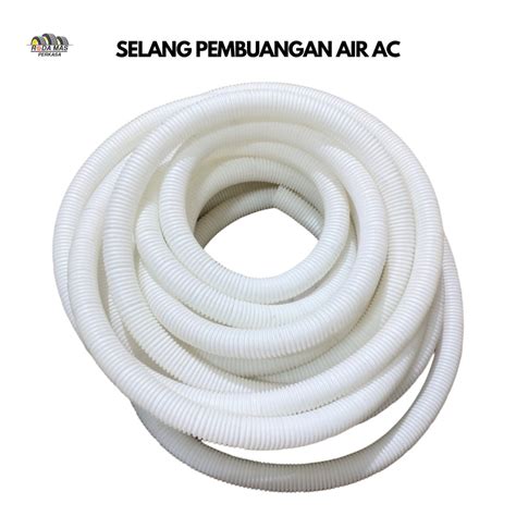 Jual 10 Meter Selang Ac Putih Figo 1 2 Inch Selang Fleksibel