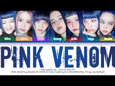 How Would Xg Sing Pink Venom By Blackpink Youtube