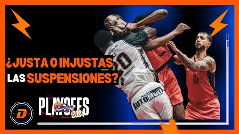 LOUIS KING FUERA EL JUEGO 1 DE LAS FINALES JUSTAS LAS SUSPENSIONES