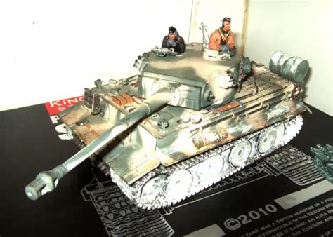 KING & COUNTRY WS177 (SL) Panzerkampfwagen V1 & Schneetiger & 2 Crew ...