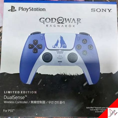 Sony Playstation Ps Wireless Controller God Of War Ragnarok Limited