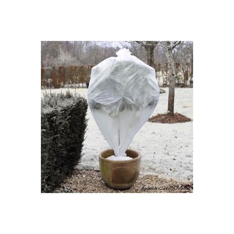 Housse Hivernage Blanc Lot De Nature Jardin Achat Pas Cher