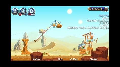 Angry Birds Star Wars 2 Escape To Tatooine Bird Side Level 2 Youtube