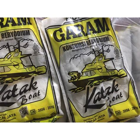 Jual Garam Cap Katak Boat Gr Shopee Indonesia