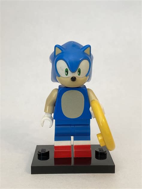 Lego Dimensions Sonic the Hedgehog Minifigure from set 71244 Values - MAVIN