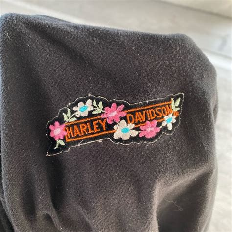 Harley Davidson Tops Vintage Harley Davidson Flower Babe Thong Bodysuit Poshmark