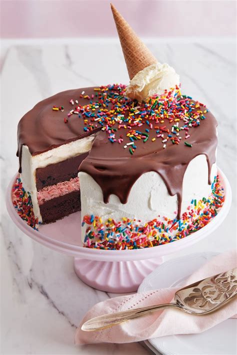 This Neapolitan Ice Cream Cake Is A Party In The Making Ice Cream