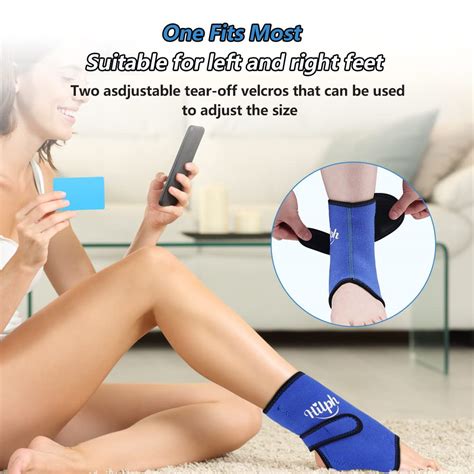 Buy HilphAnkle Ice Pack Hot Cold Compress For Ankle Foot Reusable