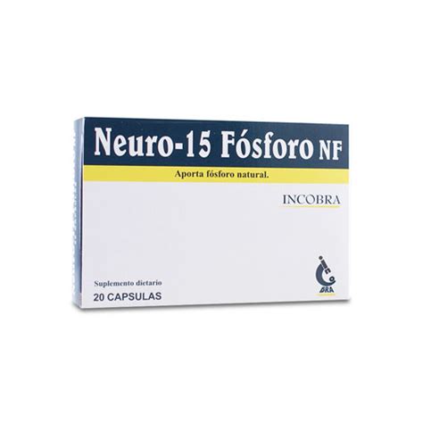 Neuro 15 Fosforo Nf Caja X 20 Caps Farmavida Droguería Online Salud Y Servicio A Toda Hora