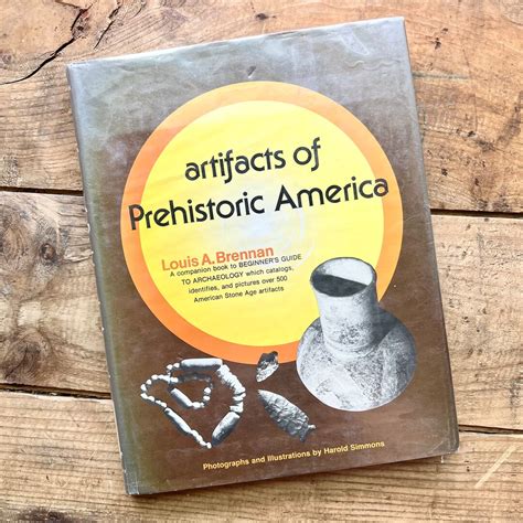 Artifacts of Prehistoric America 1975 Louis Brennan Vintage Archaeology ...