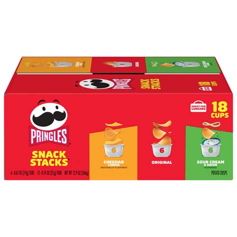 Save On Pringles Snack Stacks Potato Crisps Chips Variety Pack Ct