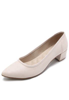 Scarpin Moleca Lisa Nude Compre Agora Dafiti Brasil