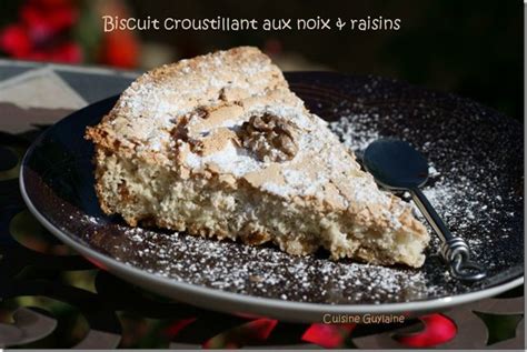 Biscuit Croustillant Aux Noix Et Aux Raisins Selon Christophe Felder