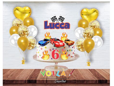 Kit Festa S Um Bolinho Hot Wheels Elo