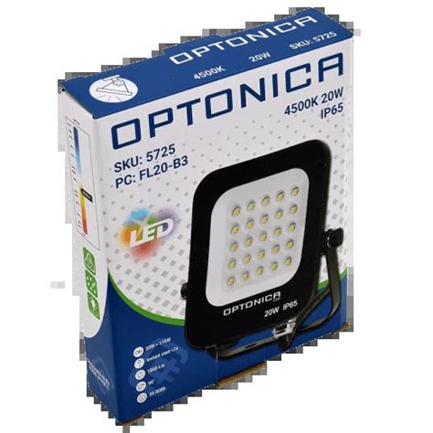 Led Reflektor W K Term Szetes Feh R Ip Smd Fekete Optonica Fl