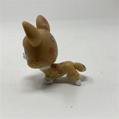 Rare Littlest Pet Shop Lps Authentic Postcard Corgi Puppy Dog 1851 Ebay