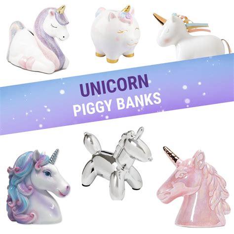 The Best Unicorn Piggy Banks For Unicorn Lovers Snap Happy Mom