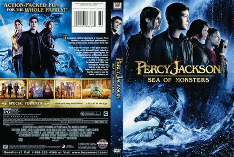 Percy Jackson Sea of Monsters DVD Cover (2013) R1