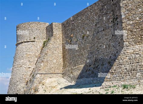 Norman Swabian Castle Of Deliceto Puglia Italy Stock Photo Alamy