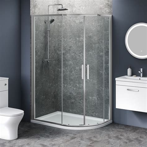 Aqua I Offset Quadrant Shower Enclosure Mm X Mm X Mm High