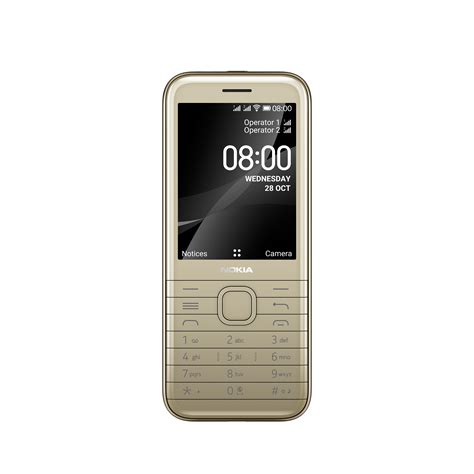 Nokia 8000 4G: прочный кнопочный телефон с 4G и 2,8" экраном за €79 ...