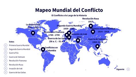 Mapeo Del Conflicto En El Mundo