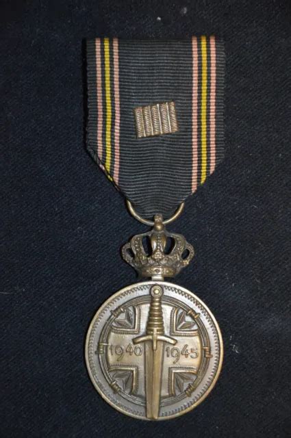 MEDAILLE DES PRISONNIERS De Guerre Belges Stalag Oflag 2Ww Belgique