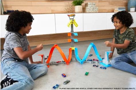 Hot Wheels City Loop And Launch Track Set