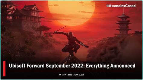 Ubisoft Forward September 2022 Everything Announced