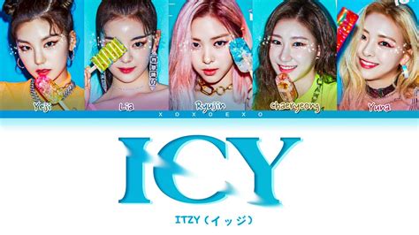 Itzy イッジ Icy Japanese Ver Lyrics Color Coded Lyrics Kanromeng