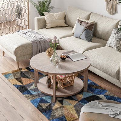 Loon Peak Gunnison Cross Legs Coffee Table With Storage Wayfair