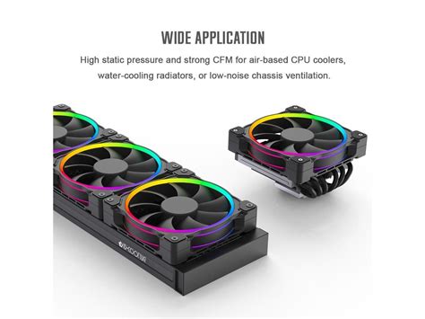 Bộ 3 Quạt tản nhiệt ID-Cooling ZF-12025-RGB TRIO ARGB Remote – PCX® Máy ...