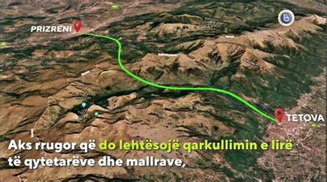 Rruga Tetovë Prizren Nga rreth 3 orë sa është aktualisht kalohet