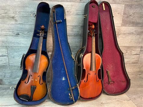 Sold Price: 2-VINTAGE VIOLINS - March 6, 0120 10:00 AM EST