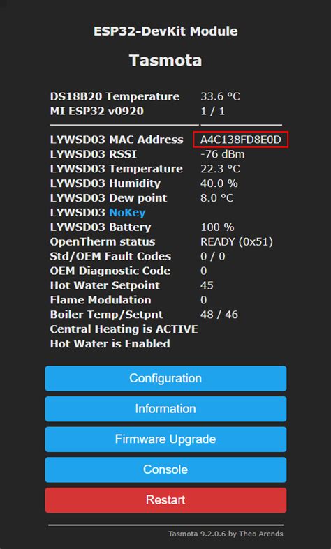 Esp Tasmota Opentherm Thermostat Ble Diyless Electronics