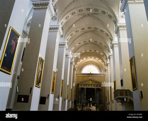 Interior of the vilnius cathedral hi-res stock photography and images ...