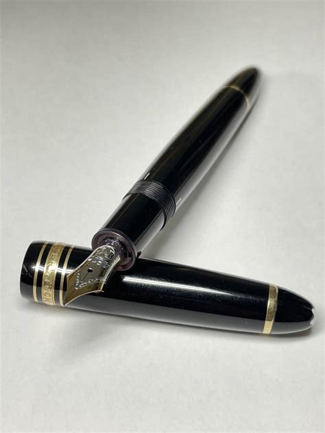 Montblanc モンブラン マイスターシュテュック ル・グラン 14k 中白 万年筆中古のヤフオク落札情報