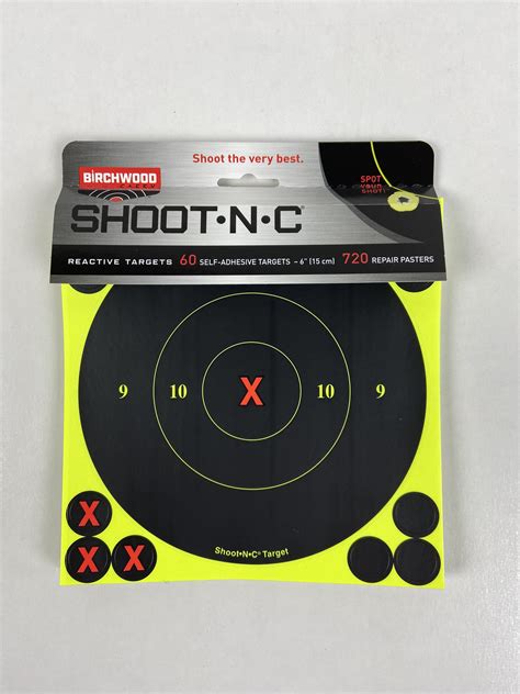 Birchwood Casey Shoot N C 6 X Bull Target 60 Pack Target Shop