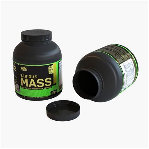 3D mass gainer - TurboSquid 1464273